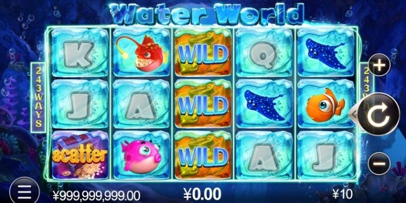Water World CQ slot - Trải nghiệm chủ đề đại dương đầy hấp dẫn 1 Tổng quan vài nét nổi trội về trò chơi water world tại CQ slot