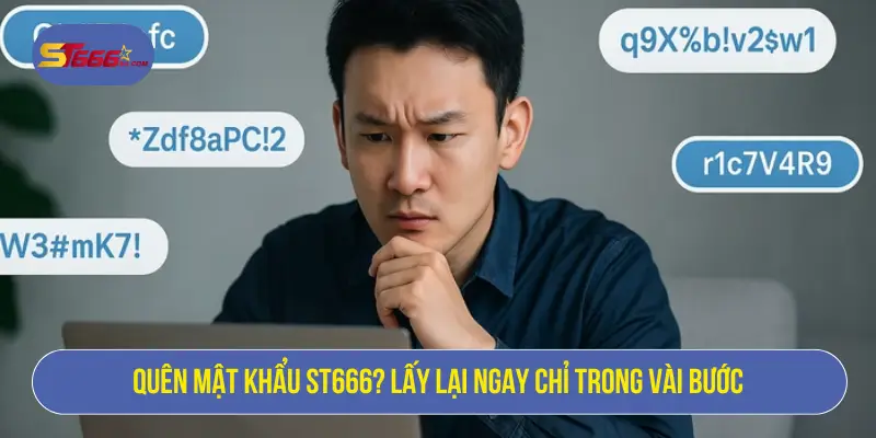 Quên Mật Khẩu ST666 Và Cách Xử Lý Trong Vài Thao Tác 1 Sử dụng mật khẩu phức tạp nhưng không lưu lại